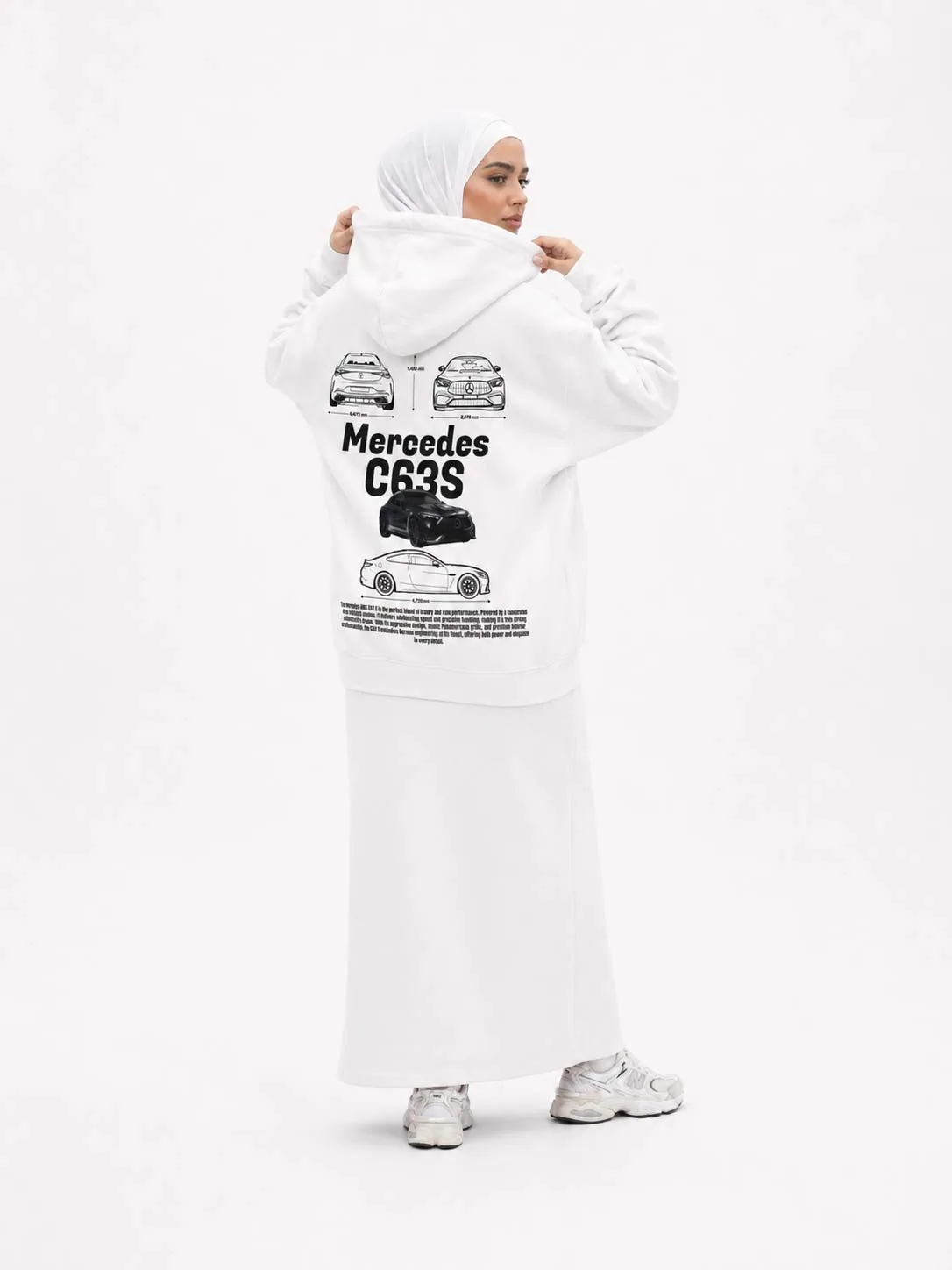 Mercedes c63 hoodie — LEBSATI luxury hoodie UAE