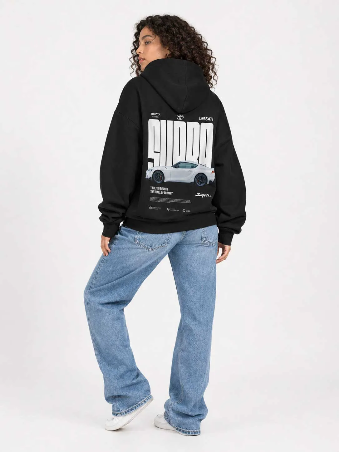 Toyota Supra Hoodie — LEBSATI luxury hoodie UAE
